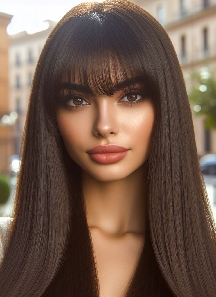 Curtain Bangs: Your Effortless Guide to 55 Stunning Styles! | Pocoko Long Curtain Bangs