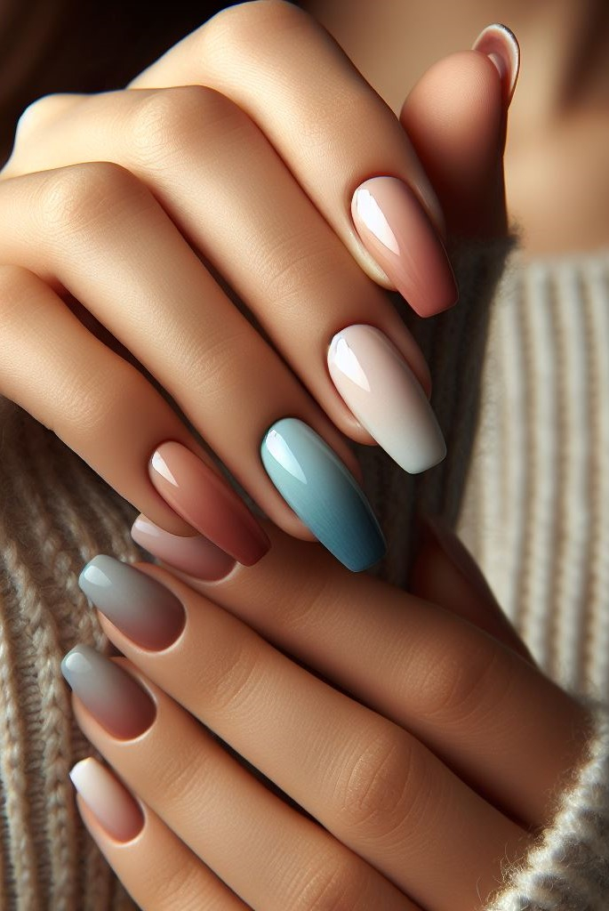 Ombre Nails: The Effortless Way to Stunning Gradients | Pocoko Transform your nails with dreamy pastel gradients! Watch how colors like blush pink and mint green blend seamlessly in this enchanting ombre design.
