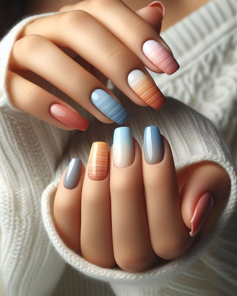 Ombre Nails: The Effortless Way to Stunning Gradients | Pocoko Imagine the softest colors melting together on your nails. That’s the beauty of pastel gradient ombre designs – subtle, stylish, and stunning.