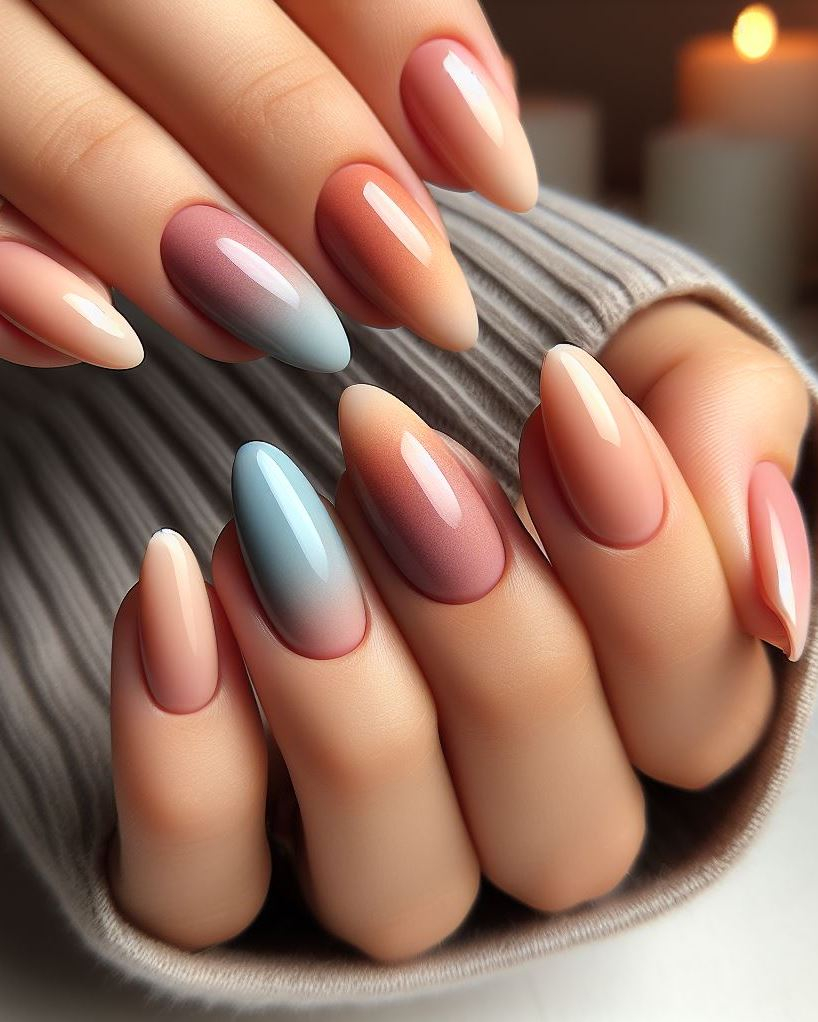 Ombre Nails: The Effortless Way to Stunning Gradients | Pocoko Pastel gradient ombre nails are the ultimate in nail art sophistication. Let your nails showcase a delicate fusion of dreamy colors.