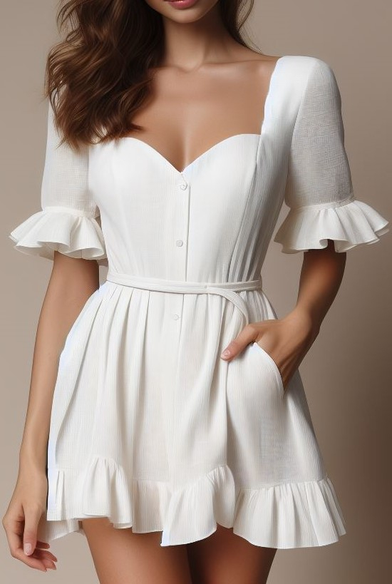Conquer White Graduation Dress Style: Effortless Tips & Trends | Pocoko Celebrate with confidence! A white graduation dress is a powerful choice that reflects your hard work, dedication, and readiness to conquer the world.