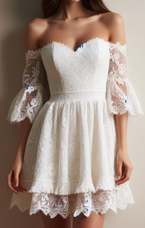 Conquer White Graduation Dress Style: Effortless Tips & Trends | Pocoko White hot for graduation memories! A white dress captures the light beautifully in photos, ensuring you'll have timeless keepsakes of your graduation celebration.