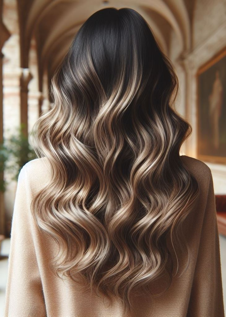 Healthy Hair Hacks: How to Keep Your Hair Color Vibrant | Pocoko Beach Babe with a Golden Touch: Embrace your natural waves and flaunt your healthy blonde Highlights!