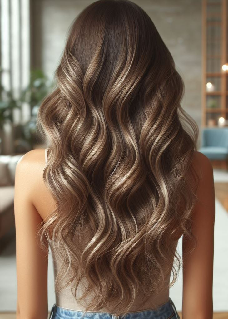 Healthy Hair Hacks: How to Keep Your Hair Color Vibrant | Pocoko Bronde Beauty: Subtle highlights add warmth and dimension to thick, wavy blonde hair.