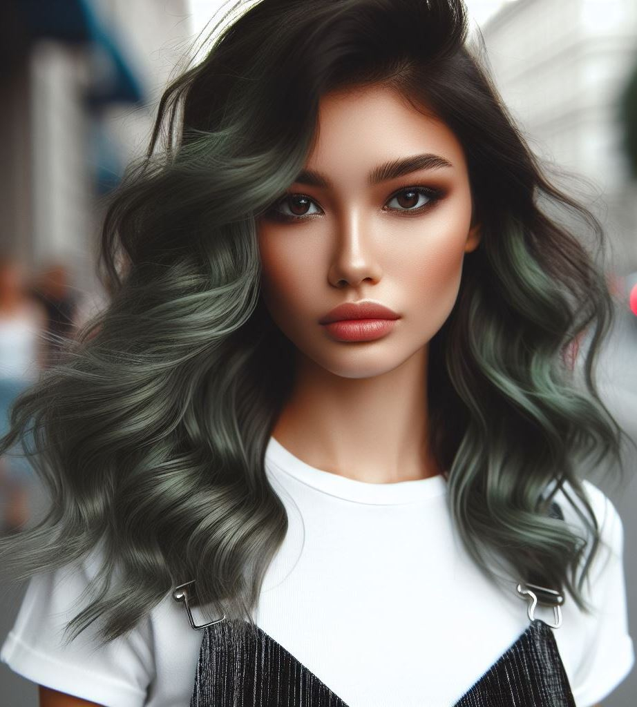Emerald Dream: Embrace a classic, sophisticated look with deep, rich emerald green hair. Perfect for those who want a touch of drama without being overly bold.