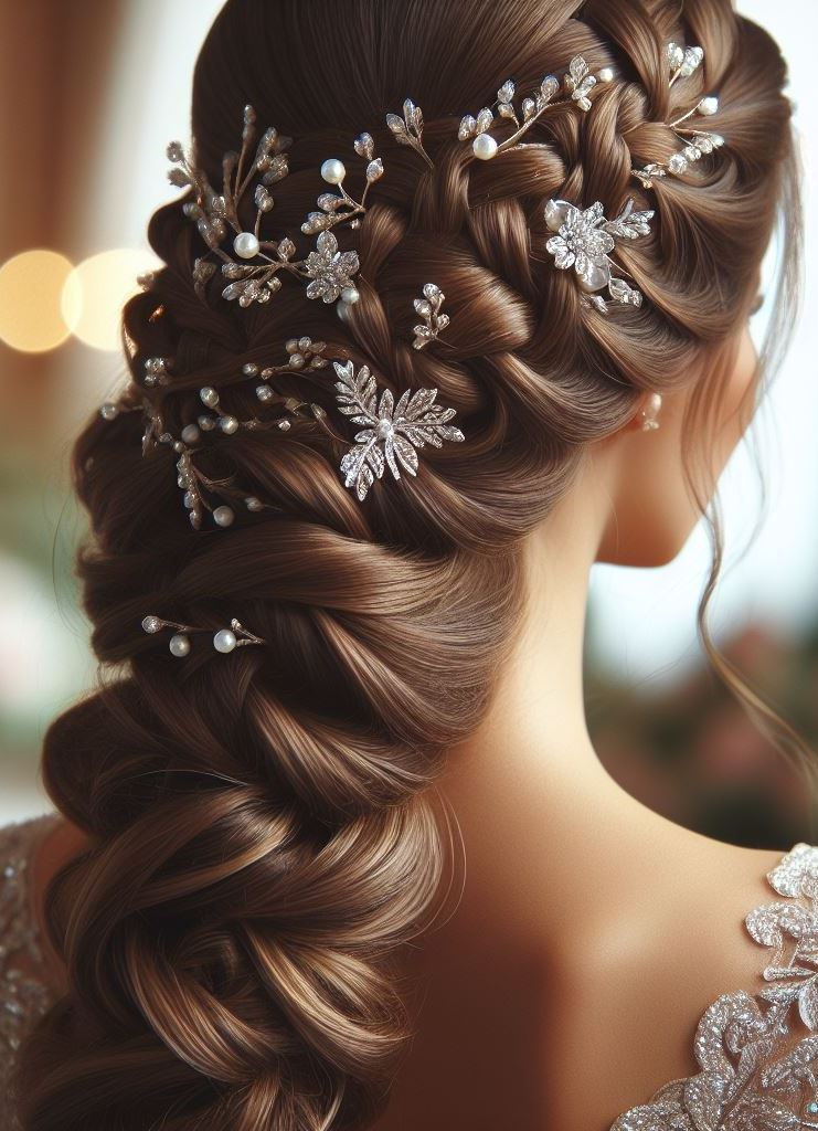 Bridal Hairstyle Accessories: Enhancing Your Wedding Hair | Pocoko Let your hair be the silent vow that speaks volumes of love. Style it with the whispers of romance and the strength of commitment.