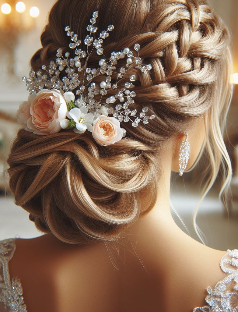 Bridal Hairstyle Accessories: Enhancing Your Wedding Hair | Pocoko A tiara of tresses, your wedding hairstyle is the throne of your heart's desires. Reign over your day with elegance.