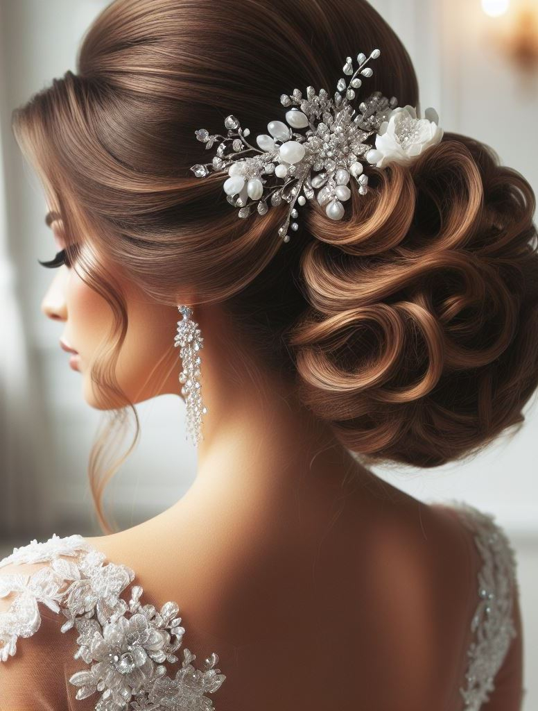 Bridal Hairstyle Accessories: Enhancing Your Wedding Hair | Pocoko Your wedding hairstyle is the crown you never take off. Wear it with the poise of a love that's strong and soft.