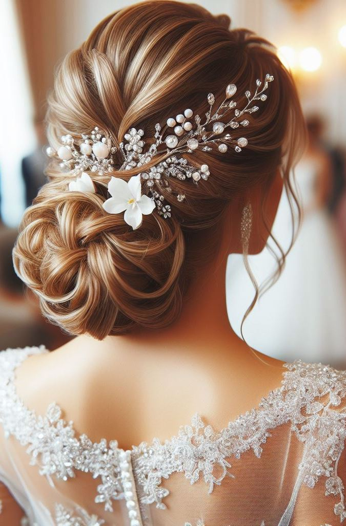 Bridal Hairstyle Accessories: Enhancing Your Wedding Hair | Pocoko Your hair is the veil through which your future winks. On your wedding day, let it be as bold as your dreams.