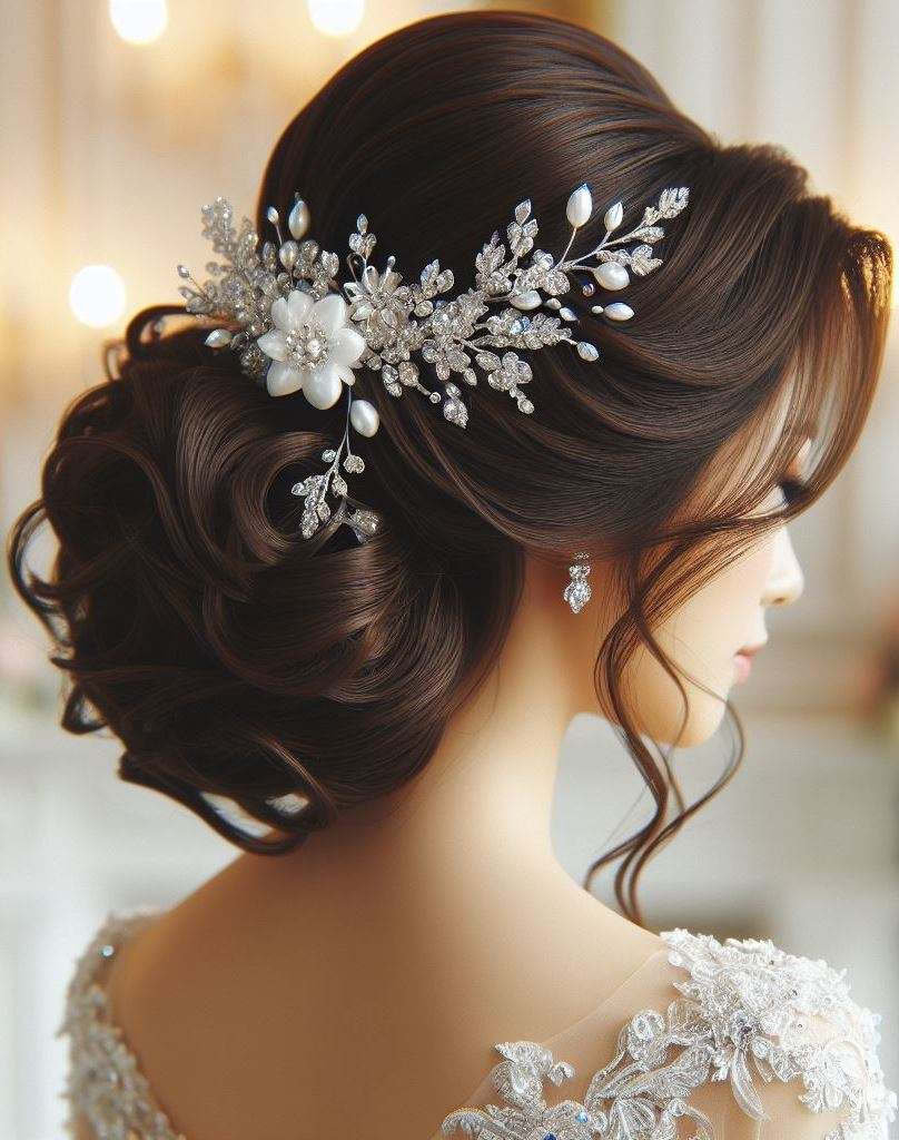 Bridal Hairstyle Accessories: Enhancing Your Wedding Hair | Pocoko Hair that's not just styled, but storied. Let each layer tell a tale of the journey to your 'I do'.
