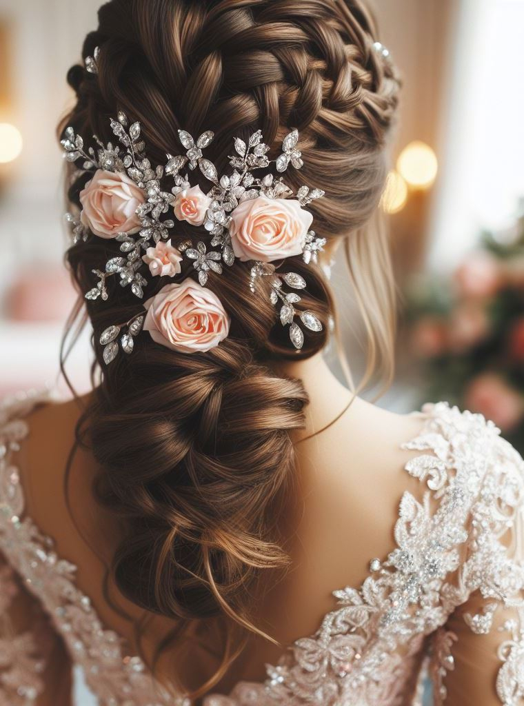 Bridal Hairstyle Accessories: Enhancing Your Wedding Hair | Pocoko Let each hairpin be a star in the constellation of your bridal elegance. Your wedding hairstyle is the night sky of your big day.