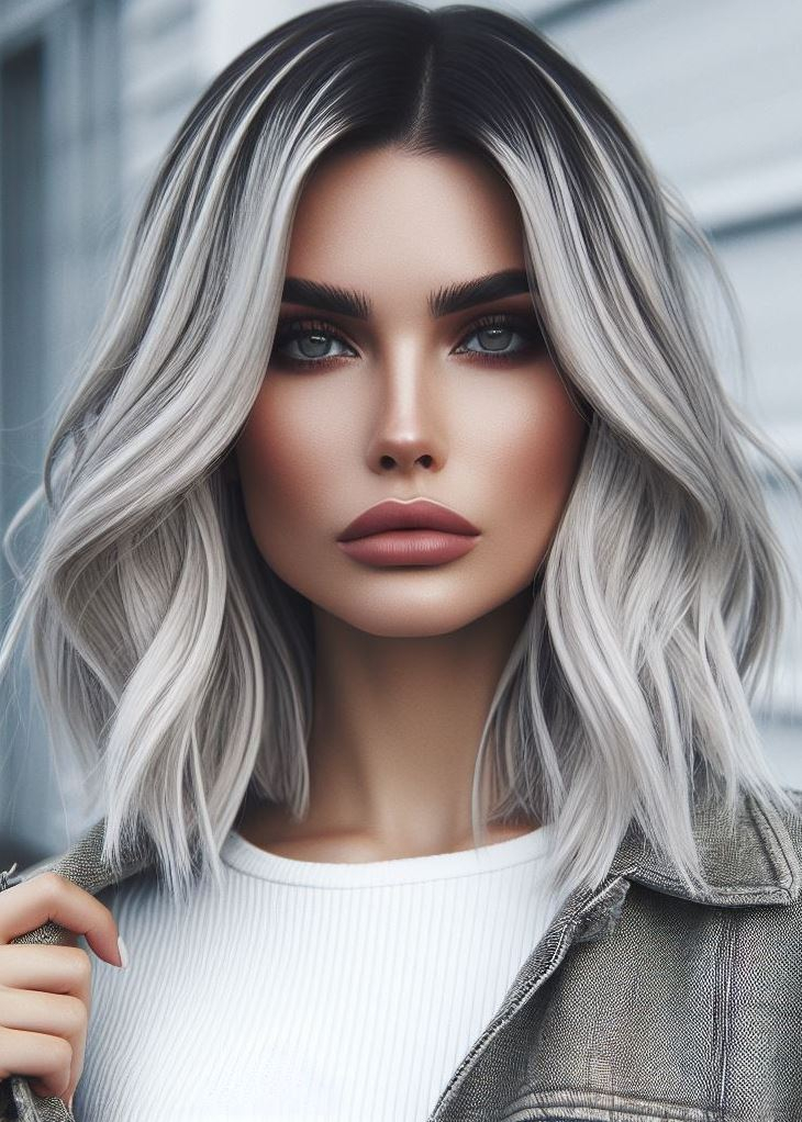 Hair Color Trends: Brassy Brunettes Beware! Cool Tones are Here | Pocoko 🍯 Buttercream blonde – like a scoop of sunshine melting into your hair. Add platinum tips for that extra touch of celestial elegance. ✨
