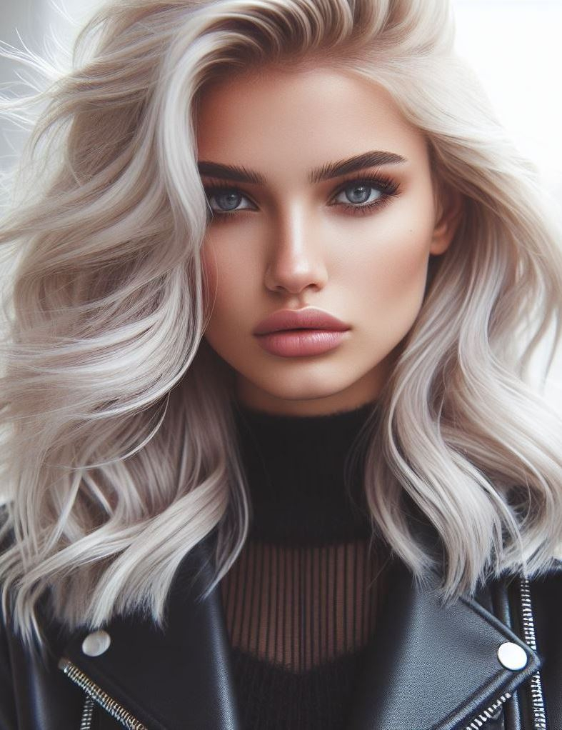 Hair Color Trends: Brassy Brunettes Beware! Cool Tones are Here | Pocoko Platinum tips are the sprinkles on your buttercream blonde cupcake. Sweet, sassy, and oh-so-chic! 🧁
