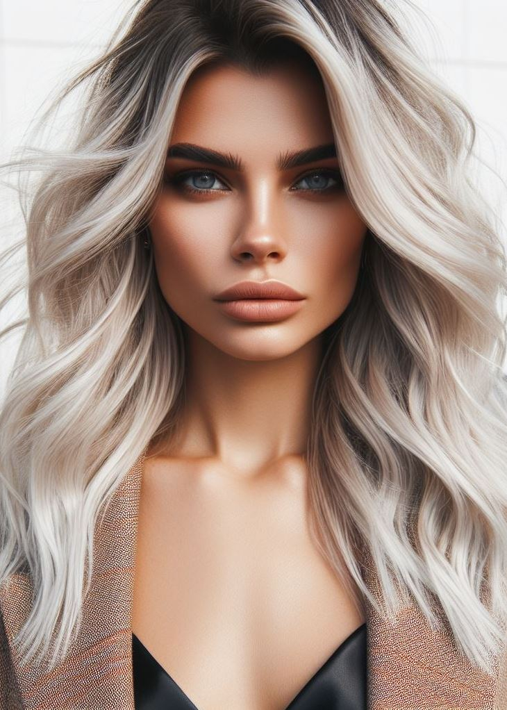 Hair Color Trends: Brassy Brunettes Beware! Cool Tones are Here | Pocoko Embrace the warmth of buttercream and the coolness of platinum – it’s the ultimate fusion for trendsetters.