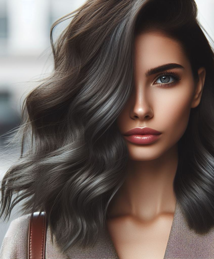 Hair Color Trends: Brassy Brunettes Beware! Cool Tones are Here | Pocoko “Silvered Espresso”: Take your rich brown base and sprinkle stardust. The result? A bewitching fusion of coffee and moonlight. This shade is for the nocturnal dreamers and cosmic wanderers.