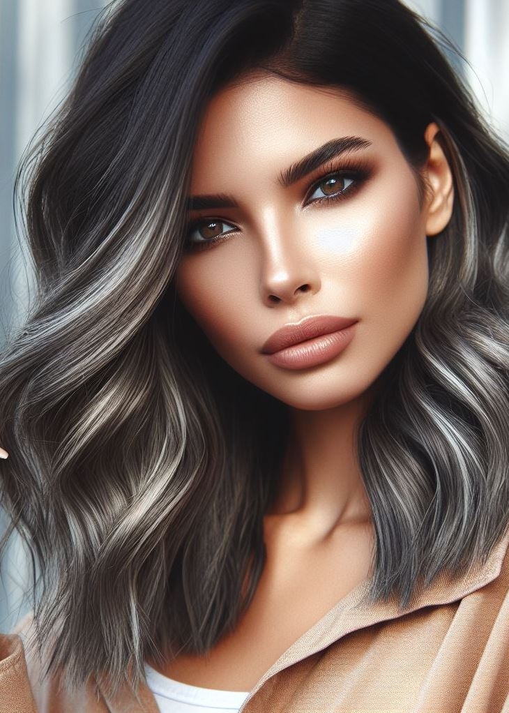 Hair Color Trends: Brassy Brunettes Beware! Cool Tones are Here | Pocoko “Whispering Ash”: Soft waves, kissed by smoke. This hue is like a secret shared between friends—the kind that lingers in the air, leaving you curious and intrigued. Shhh, the ash speaks.