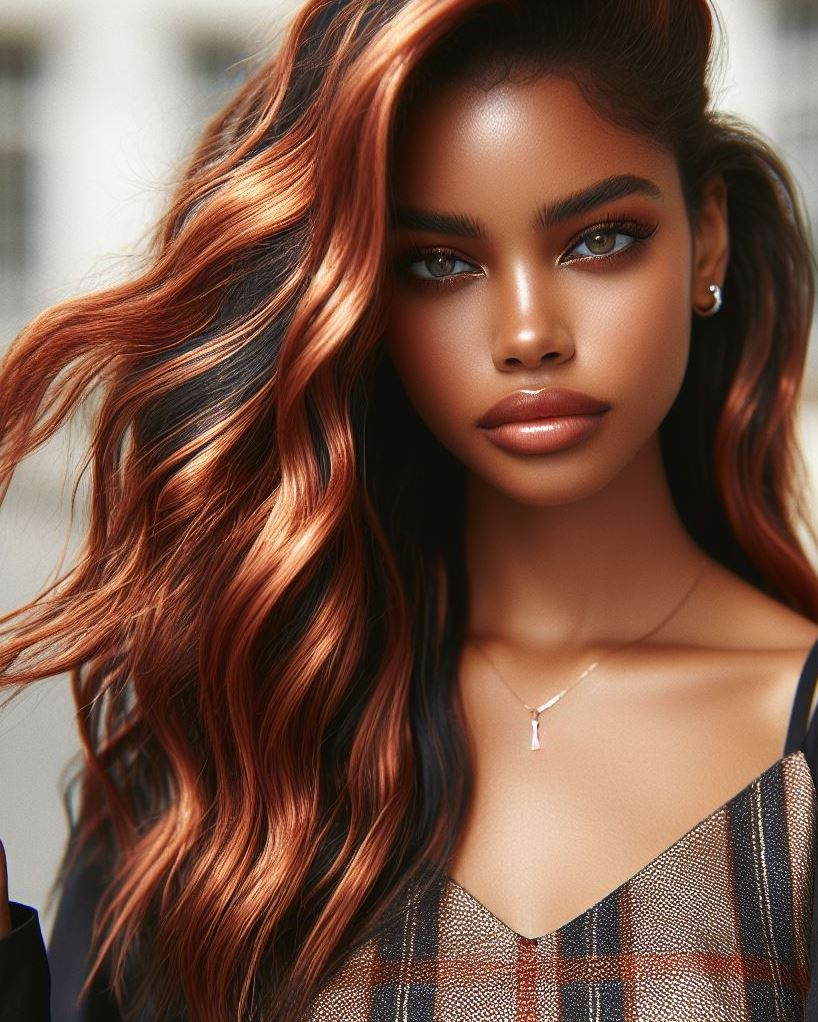 Hair Color Trends: Brassy Brunettes Beware! Cool Tones are Here | Pocoko Sunset on Copper Beach: Imagine the sun dipping into the ocean, leaving behind a trail of copper brilliance. These warm tones evoke beachy vibes and sun-kissed memories.