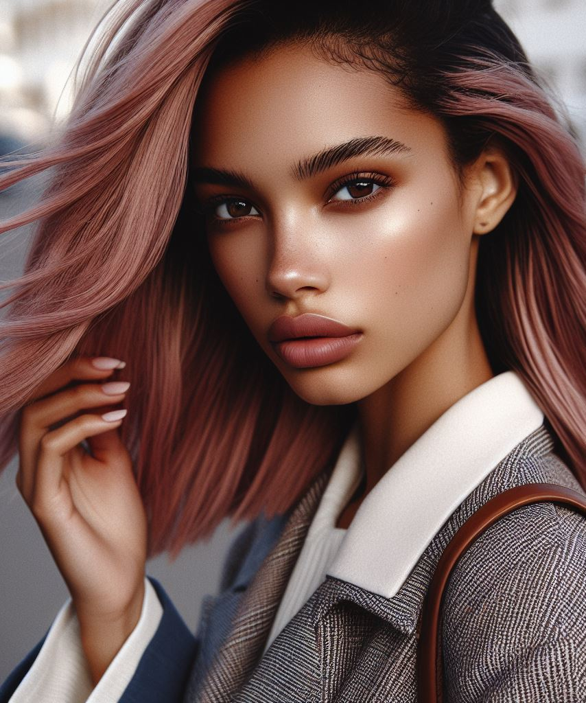 Hair Color Trends: Brassy Brunettes Beware! Cool Tones are Here | Pocoko Channel your inner vintage goddess with dusty rose hair—a blend of soft pink and gray undertones. It’s like whispering color into your locks, not shouting it. Perfect for those who crave something unusual yet undeniably pretty.
