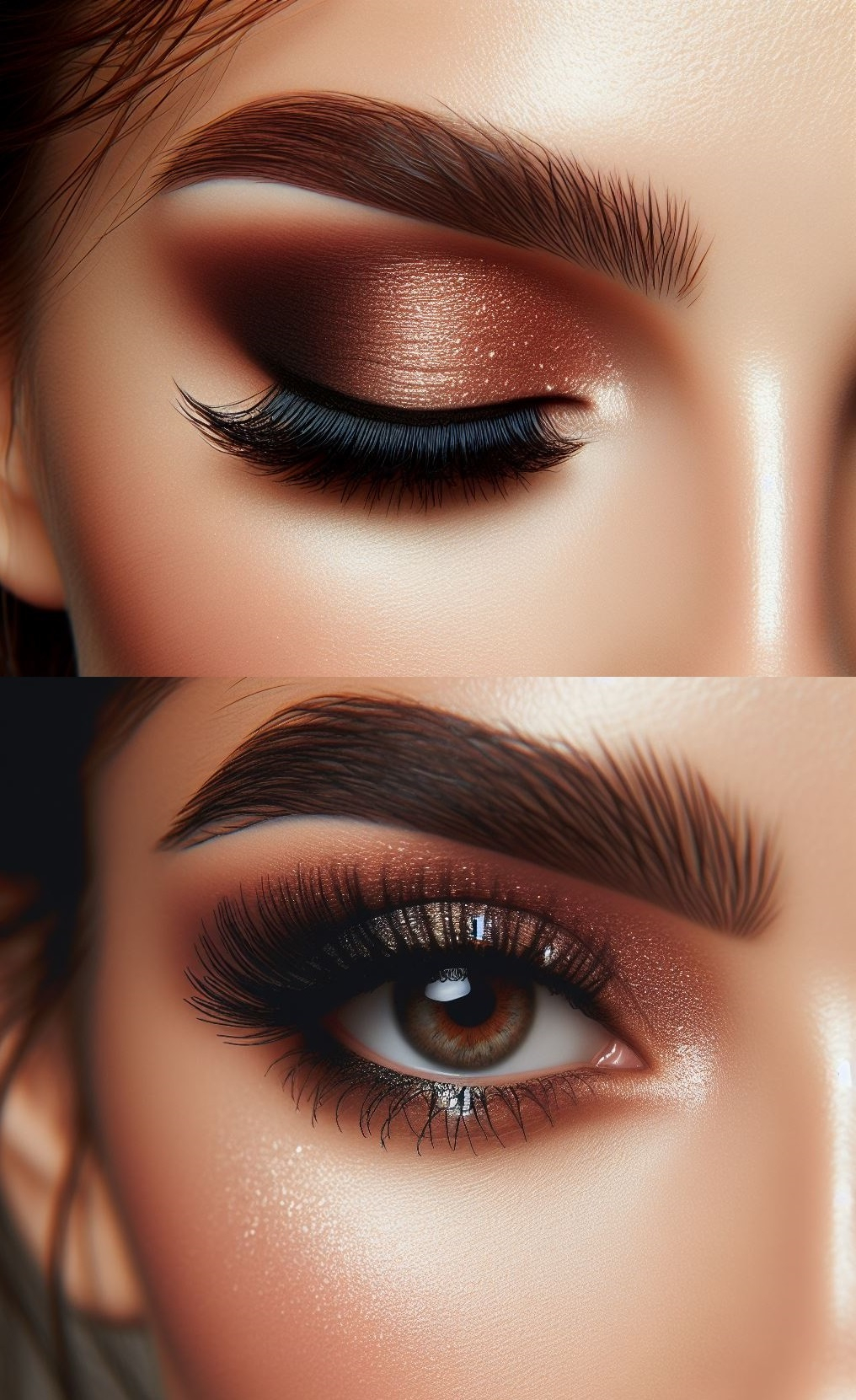 Get ready to fall in love with your brown eyes all over again! Our makeup inspirations will have you experimenting with everything from soft neutrals to bold, captivating shades.
