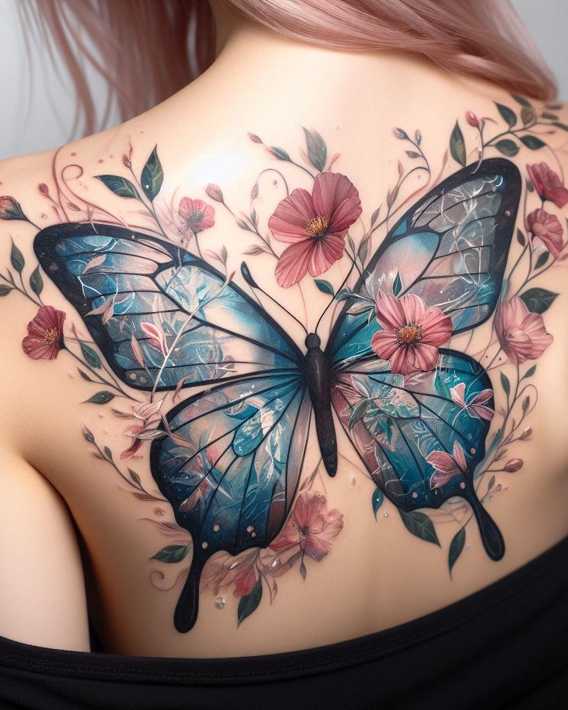 Shoulder and Back Tattoos: Mastering the Art of Placement | Pocoko Adorn your skin with butterfly inspired tattoos and let your back tell a story of growth and renewal. Each delicate wing and intricate pattern symbolizes your journey to becoming your best self.
