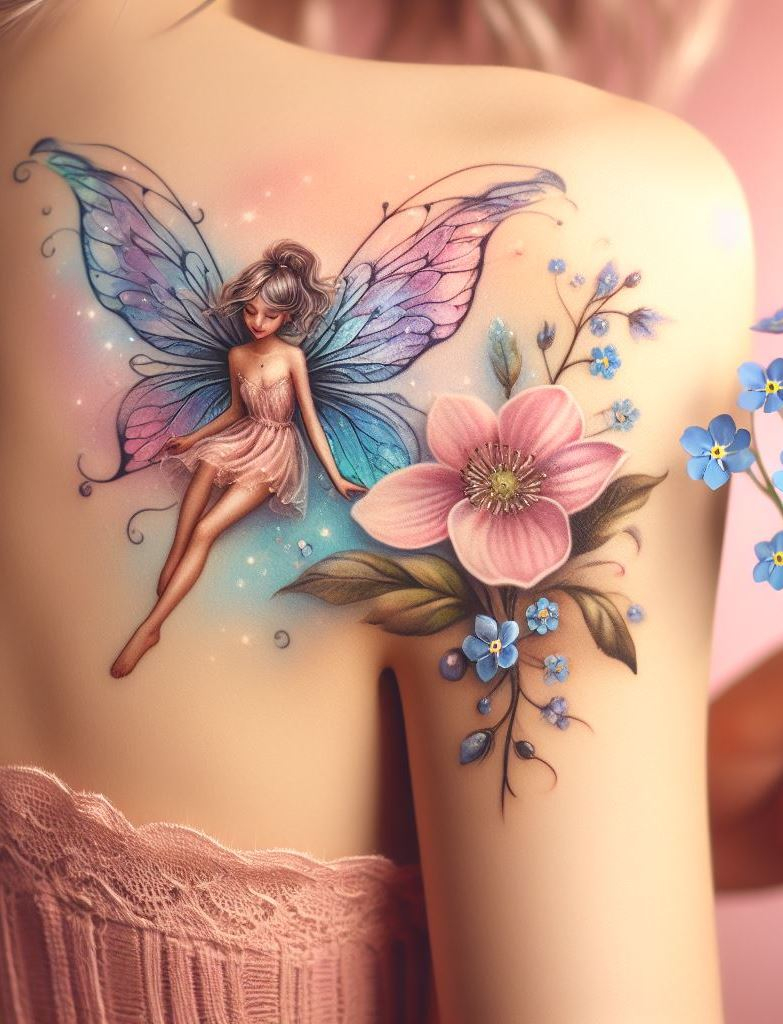 Shoulder and Back Tattoos: Mastering the Art of Placement | Pocoko Add a touch of enchantment to your look with fairy inspired shoulder and back tattoos. These whimsical designs bring a sprinkle of magic and a hint of wonder to your skin.