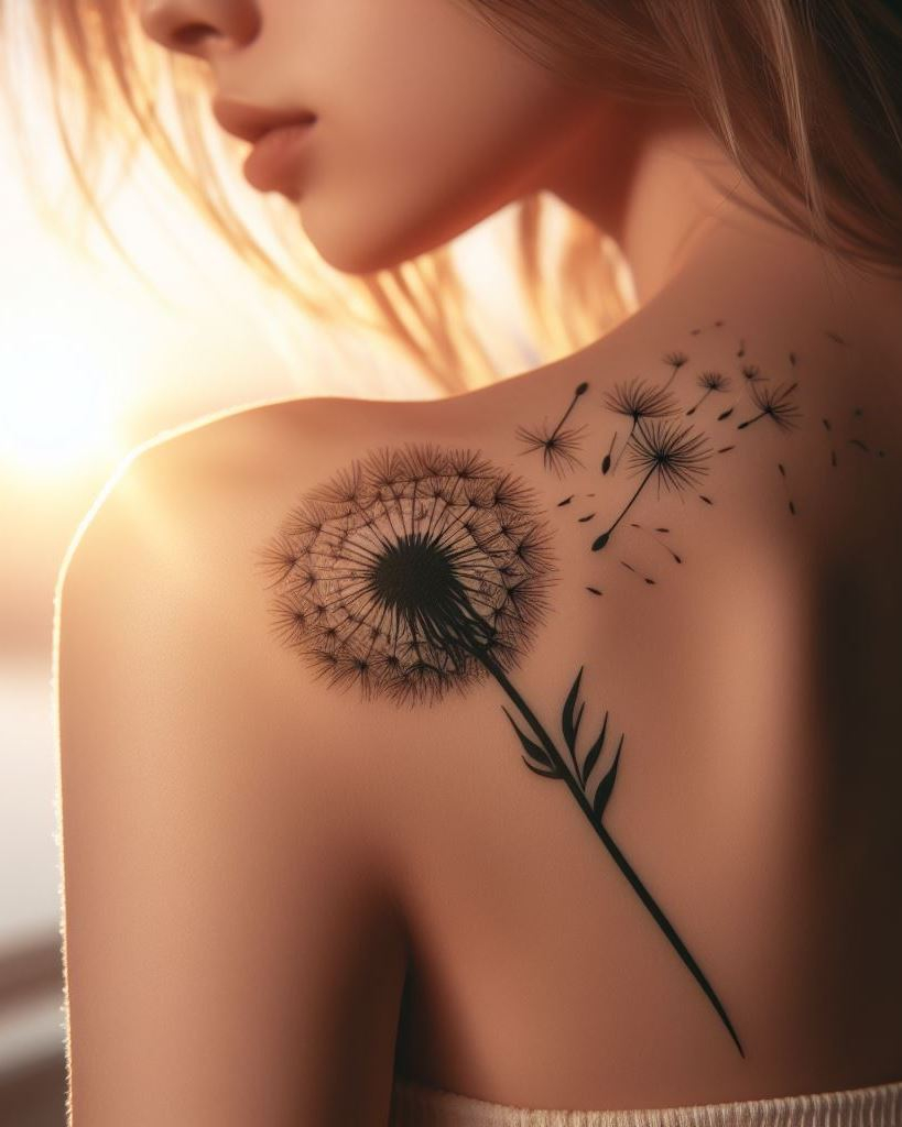 Shoulder and Back Tattoos: Mastering the Art of Placement | Pocoko Add a touch of natural elegance with fern and flowers inspired shoulder and back tattoos. These designs are a harmonious blend of beauty and tranquility.