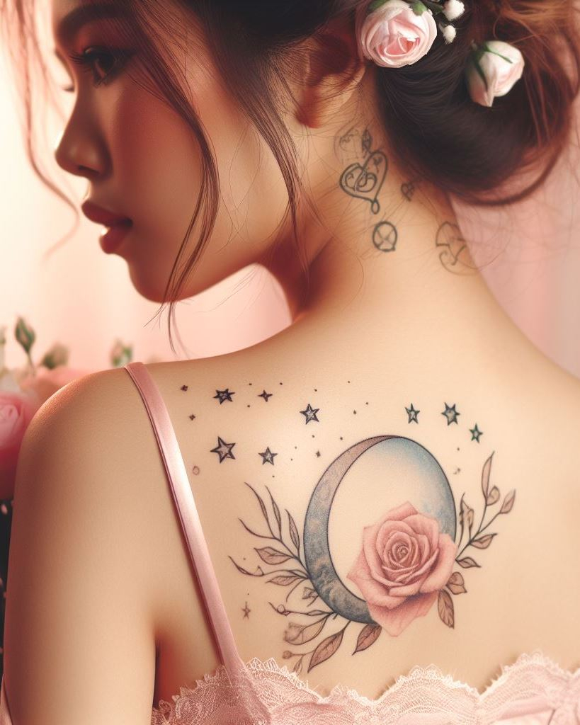 Shoulder and Back Tattoos: Mastering the Art of Placement | Pocoko Let the serenity of the forest adorn your shoulder and back with fern and flowers tattoos. These designs are perfect for those who find peace and beauty in nature.
