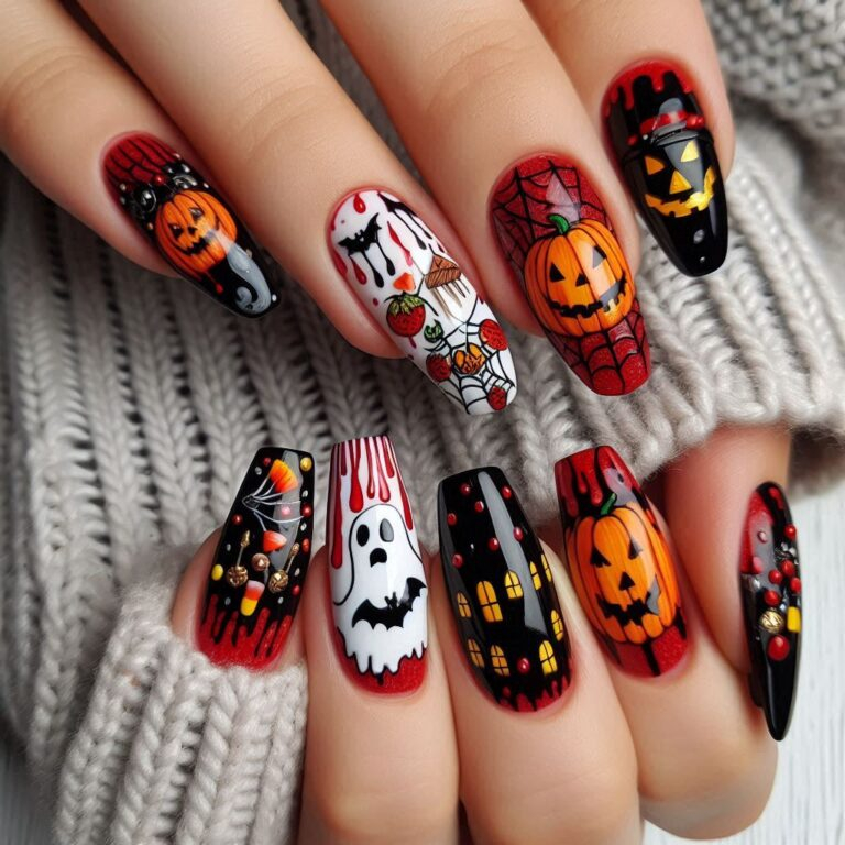 Halloween Nails Cover