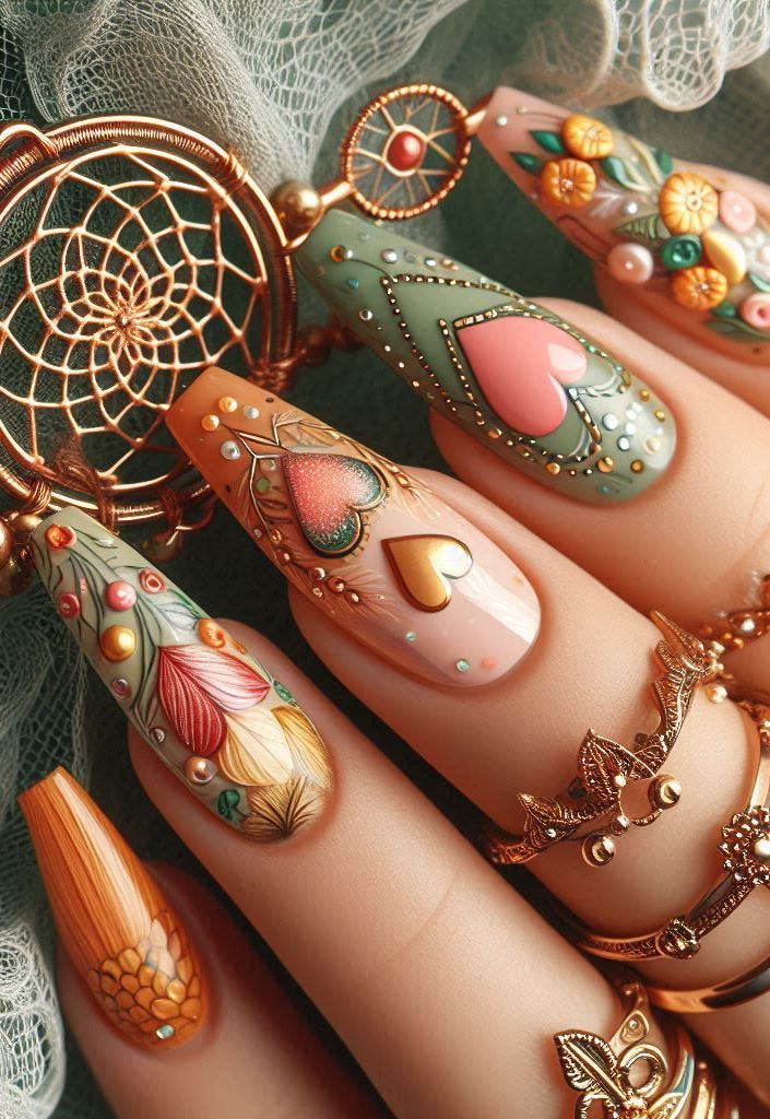 Creamy dreamscapes: delicate feathers on a soft peach background.