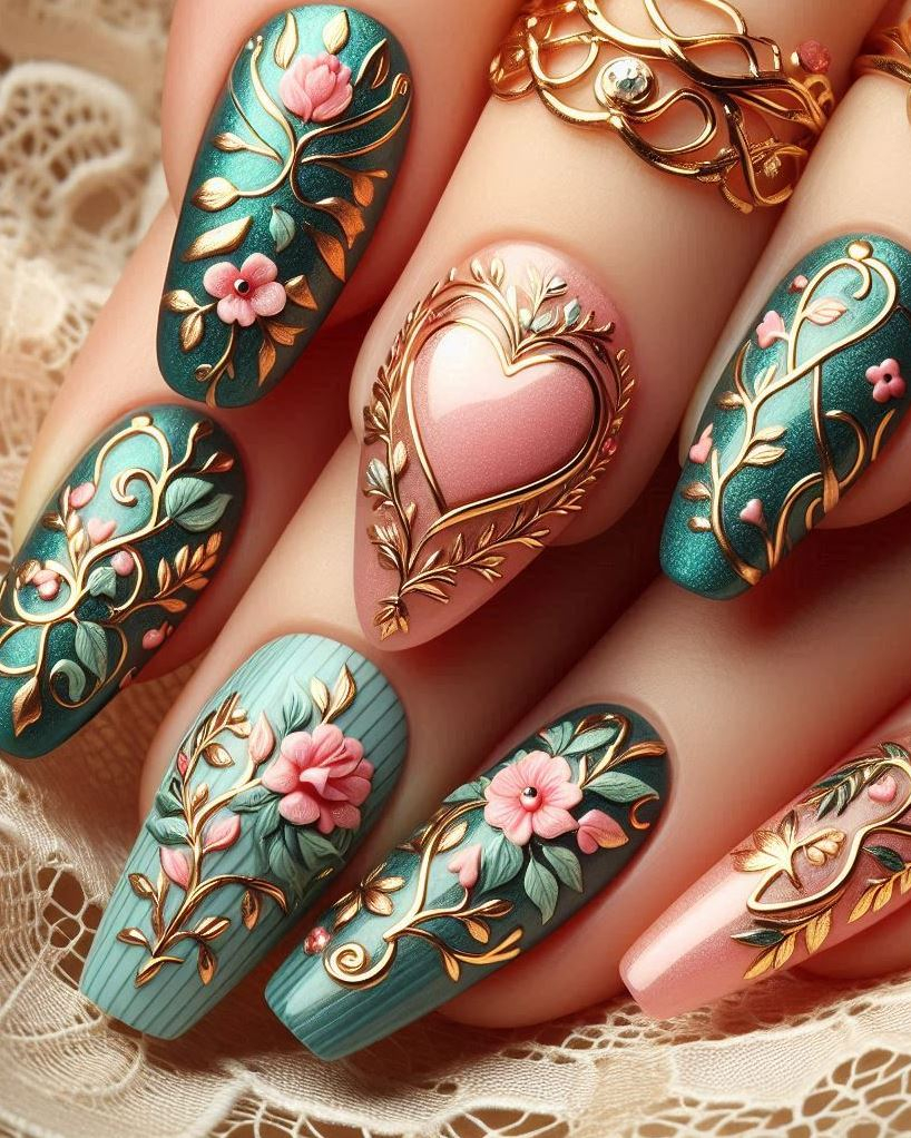 Wildflower chic: mix and match tiny blooms in every color for a whimsical look.