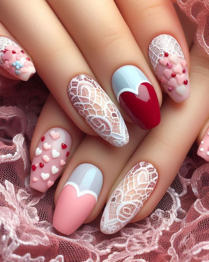 Lace and Pearls: Combine lace with tiny pearl accents for a truly enchanting look.