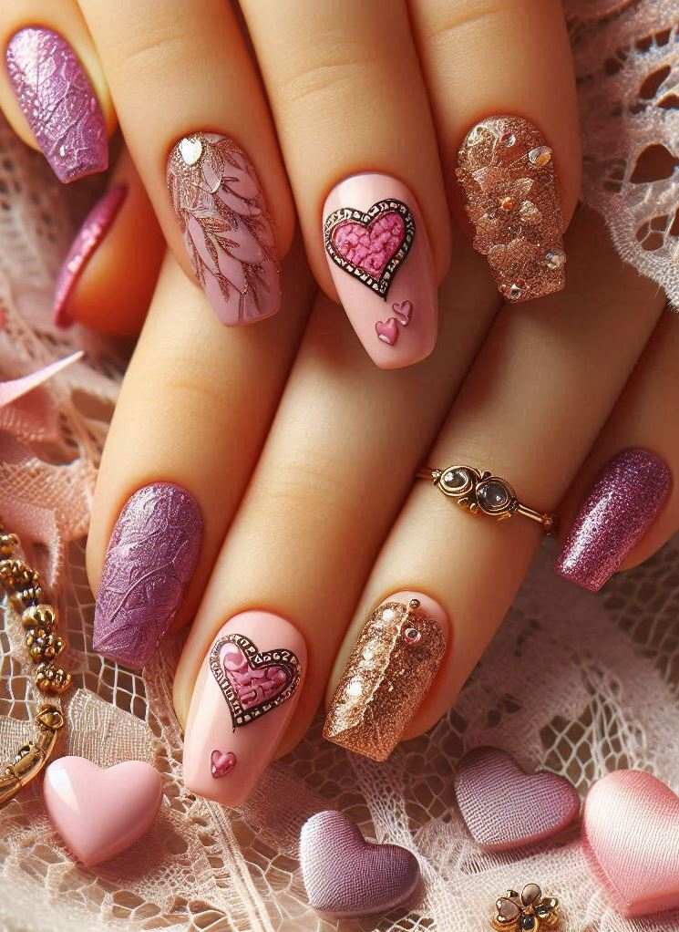 Butterfly Whispers: Fluttering butterflies dance across your nails, celebrating love and transformation.