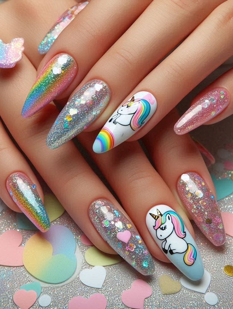 Transform your nails into a magical masterpiece with unicorn nail art ideas that are sparkly, stunning, and sure to turn heads. Dive into a world of whimsical designs and bring a touch of fantasy to your fingertips!