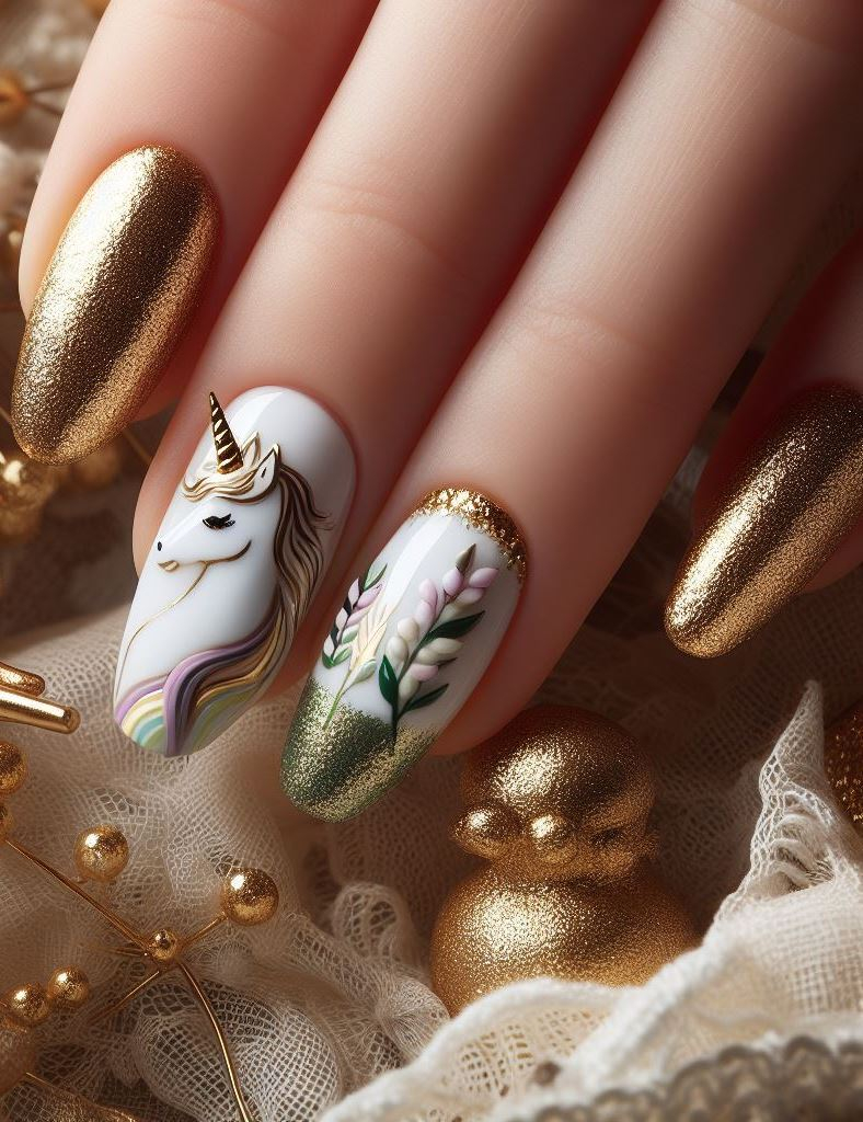 Give your nails a magical makeover with unicorn nail art ideas that are sparkly and stunning. Perfect for anyone wanting to make a statement and turn heads with their nails.