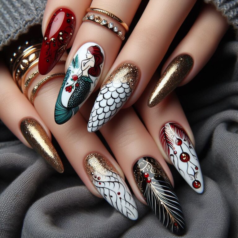 Mermaid Nail Art Cover