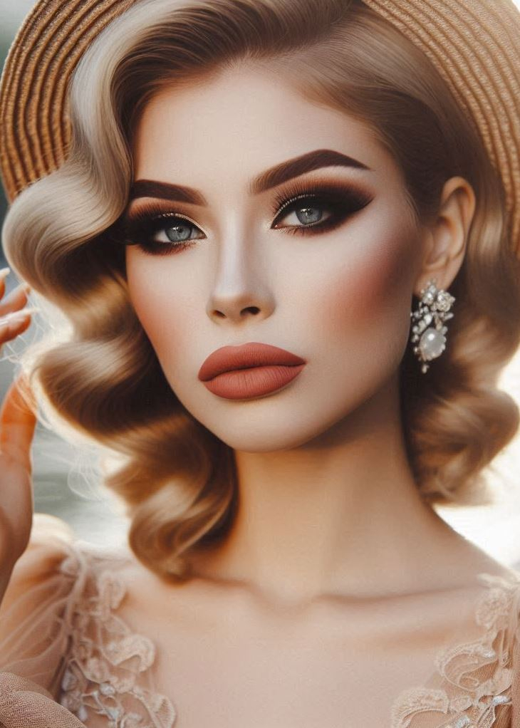 Embrace the Bohemian Spirit with a Free-Spirited Retro Look: Channel your inner flower child with a free-spirited retro makeup look. Think colorful eyeshadows with a focus on blues and greens, long, flowing lashes, and a soft pink lip for a whimsical and carefree vibe.