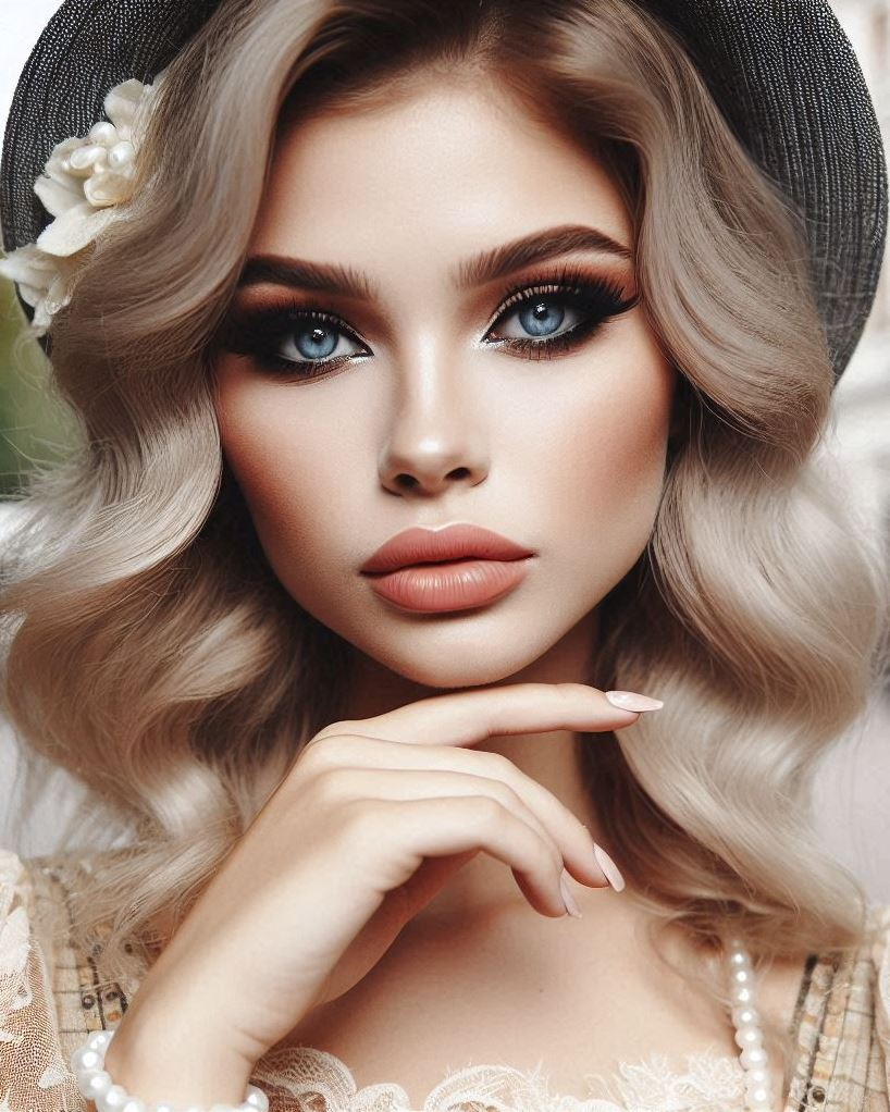 Bold Brows for the Thirties: Embrace the strong brow trend of the thirties. Use a brow pencil to define and shape your brows for a bold and dramatic look.