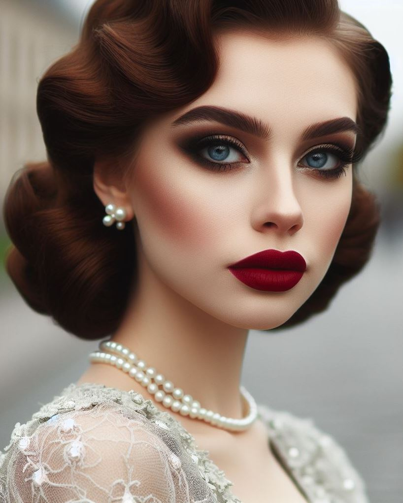 Go Dotty with Polka Dots: Channel your inner playful side with a retro makeup look featuring polka dots. Use a small eyeliner brush or cotton swab to create tiny polka dots on your cheeks or eyelids for a whimsical touch.