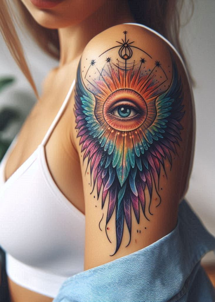 Soar to new heights with these stunning angel wings tattoo ideas for women. Heavenly and stylish ink inspiration!