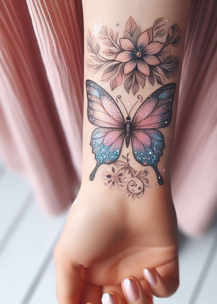 Embrace the beauty of transformation with butterfly tattoos. Gorgeous ideas for women that are both delicate and bold!