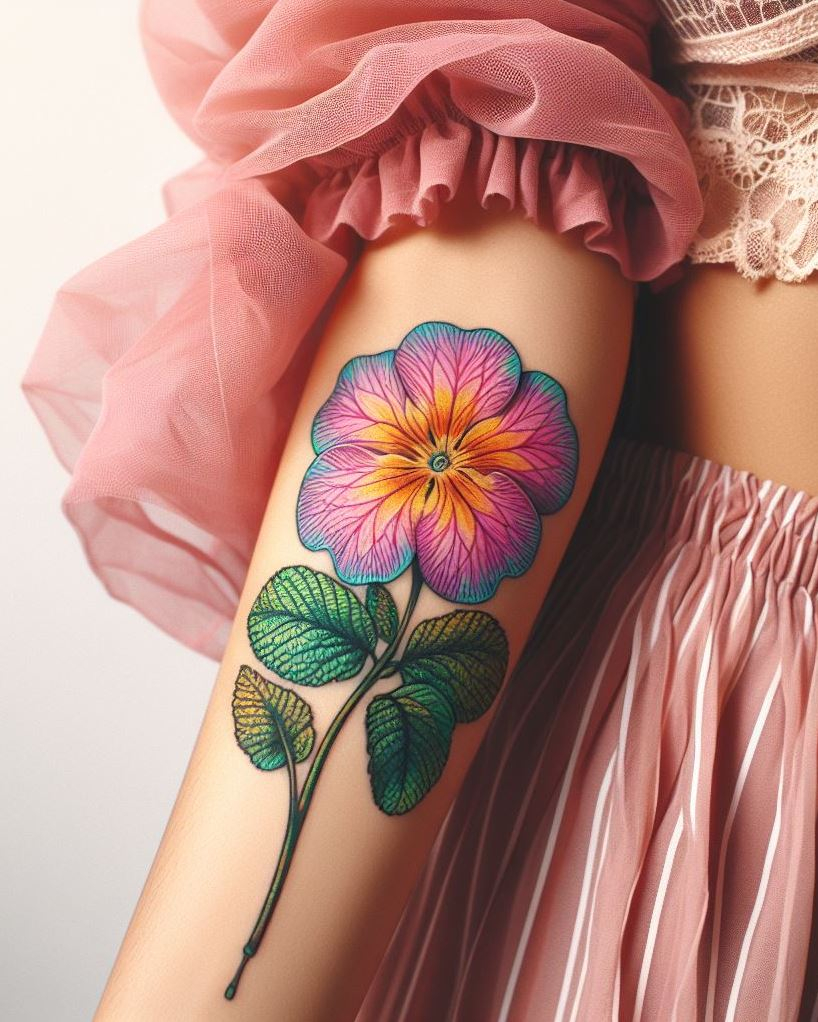 January babies, embrace the warmth of a hibiscus tattoo. This exotic bloom brings a touch of the tropics to the chilly start of the year!