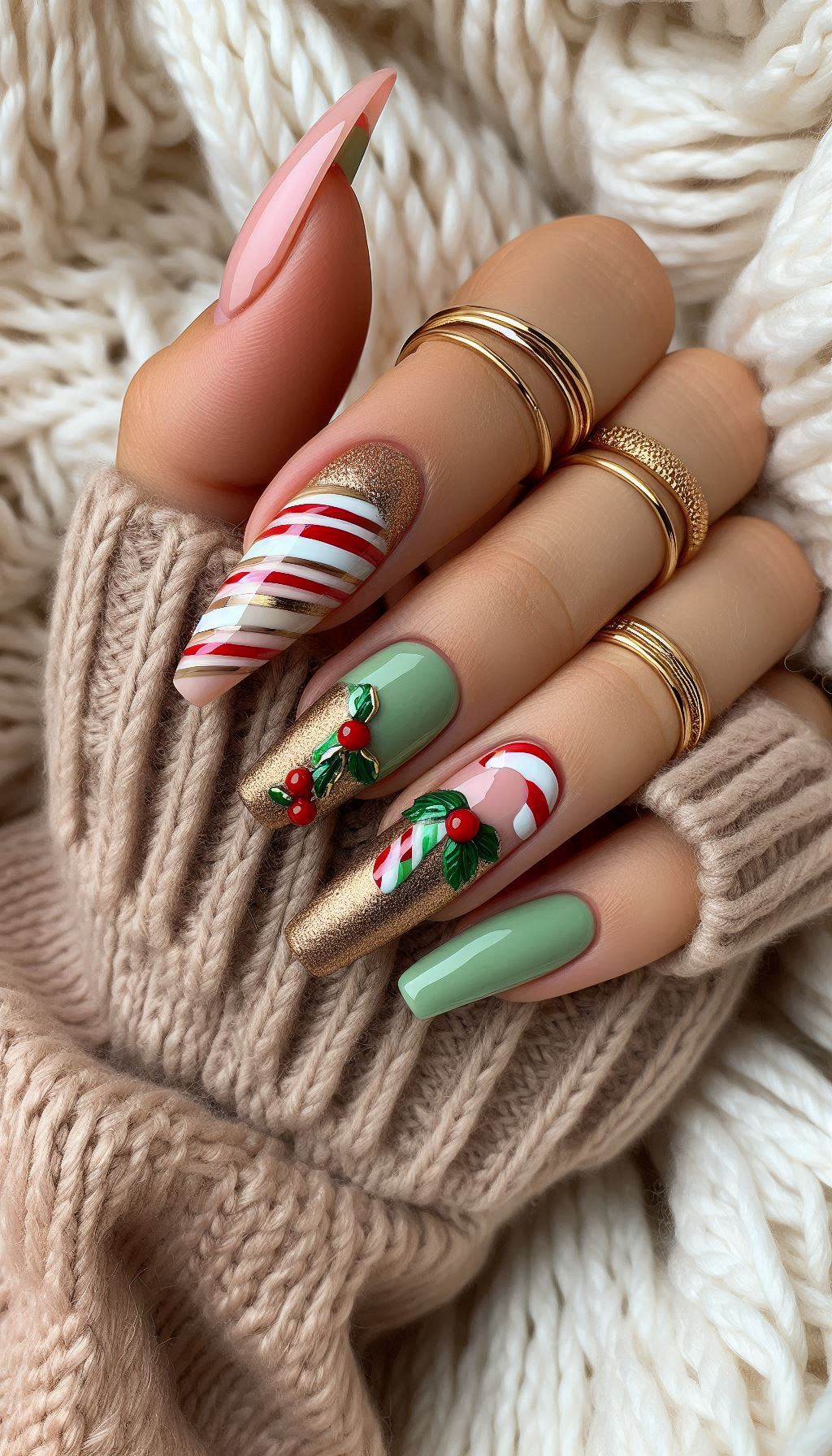 75+ Christmas Nail Art Ideas: Dazzling Holiday Styles | Pocoko Ready to jingle all the way? Try these Christmas decoration-inspired nail art designs and let your hands do the celebrating.