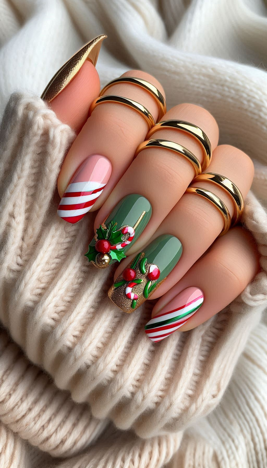 75+ Christmas Nail Art Ideas: Dazzling Holiday Styles | Pocoko Why should the tree have all the fun? Adorn your nails with these merry Christmas decoration designs for a festive flair.