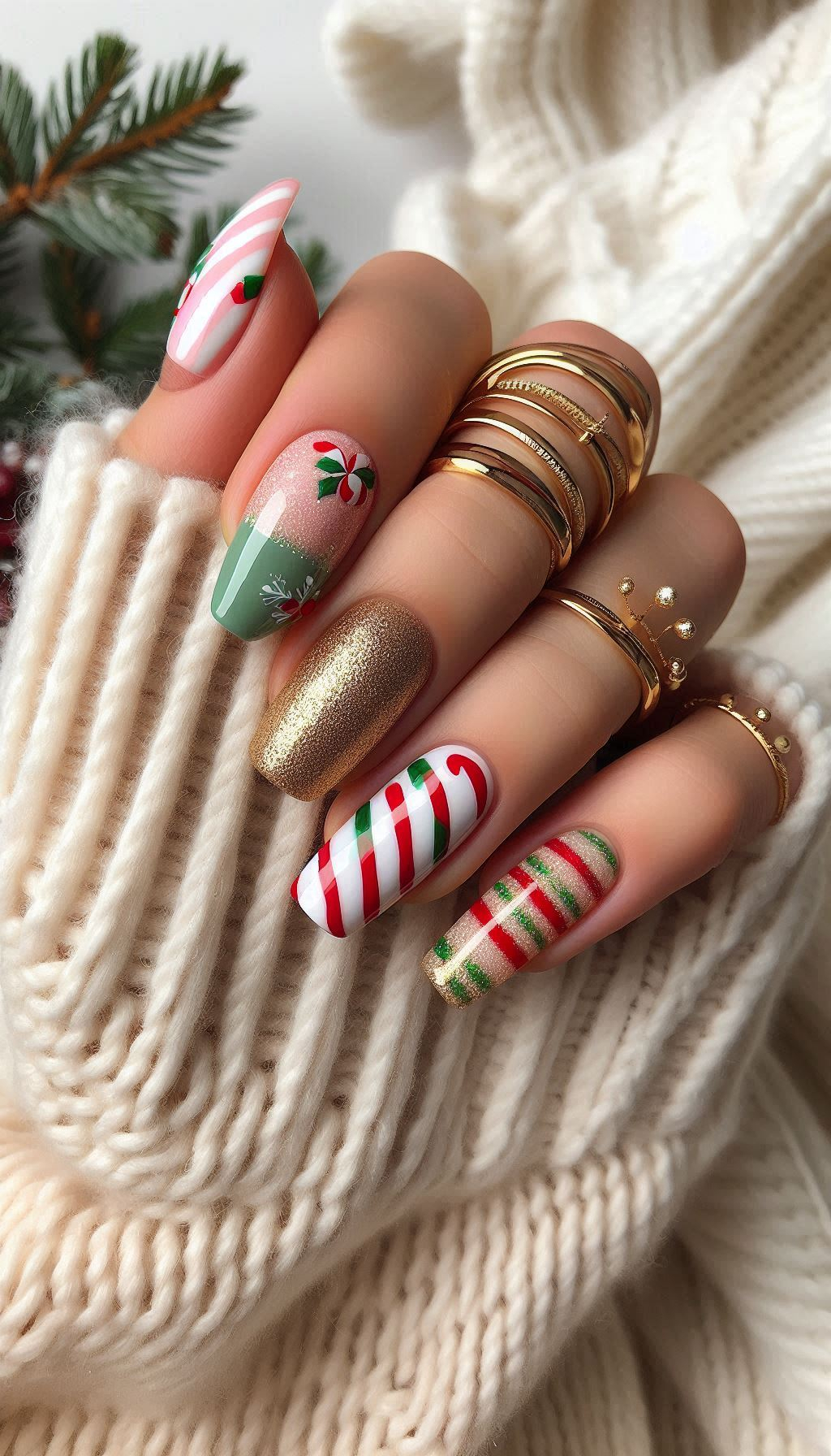 75+ Christmas Nail Art Ideas: Dazzling Holiday Styles | Pocoko Get your nails holiday-ready with these Christmas decoration themes. Think twinkling lights, baubles, and all things merry!