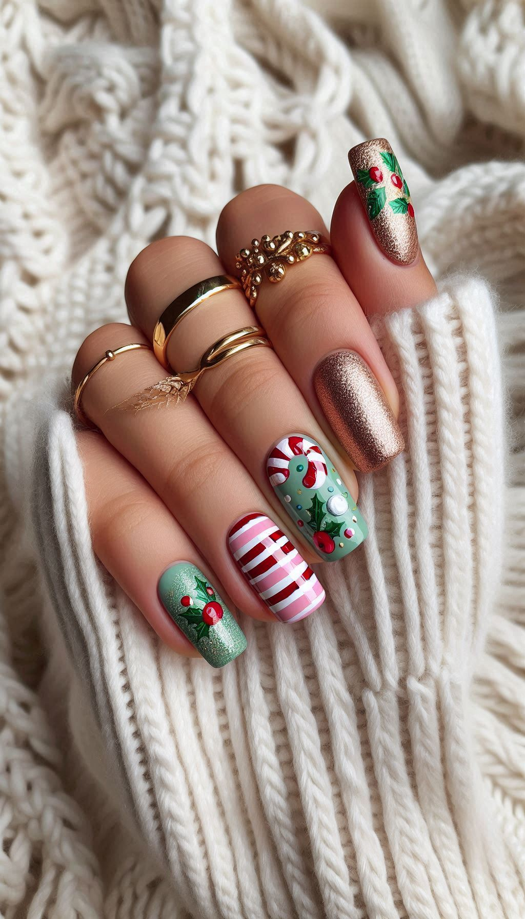 75+ Christmas Nail Art Ideas: Dazzling Holiday Styles | Pocoko Christmas Nail Art Ideas: Wrap your nails in holiday cheer! These Christmas decoration-themed designs are perfect for celebrating the most wonderful time of the year.