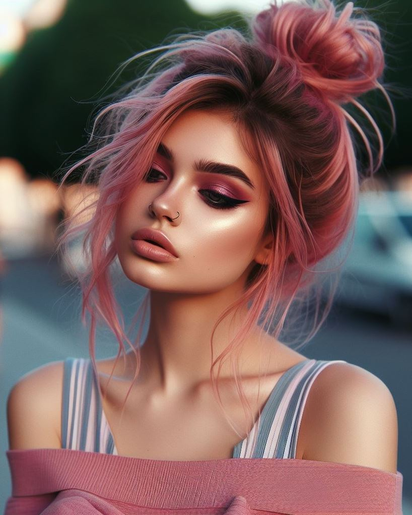 Get ready to shine with pastel pink ombre hair. Whimsical, stylish, and guaranteed to make a statement!