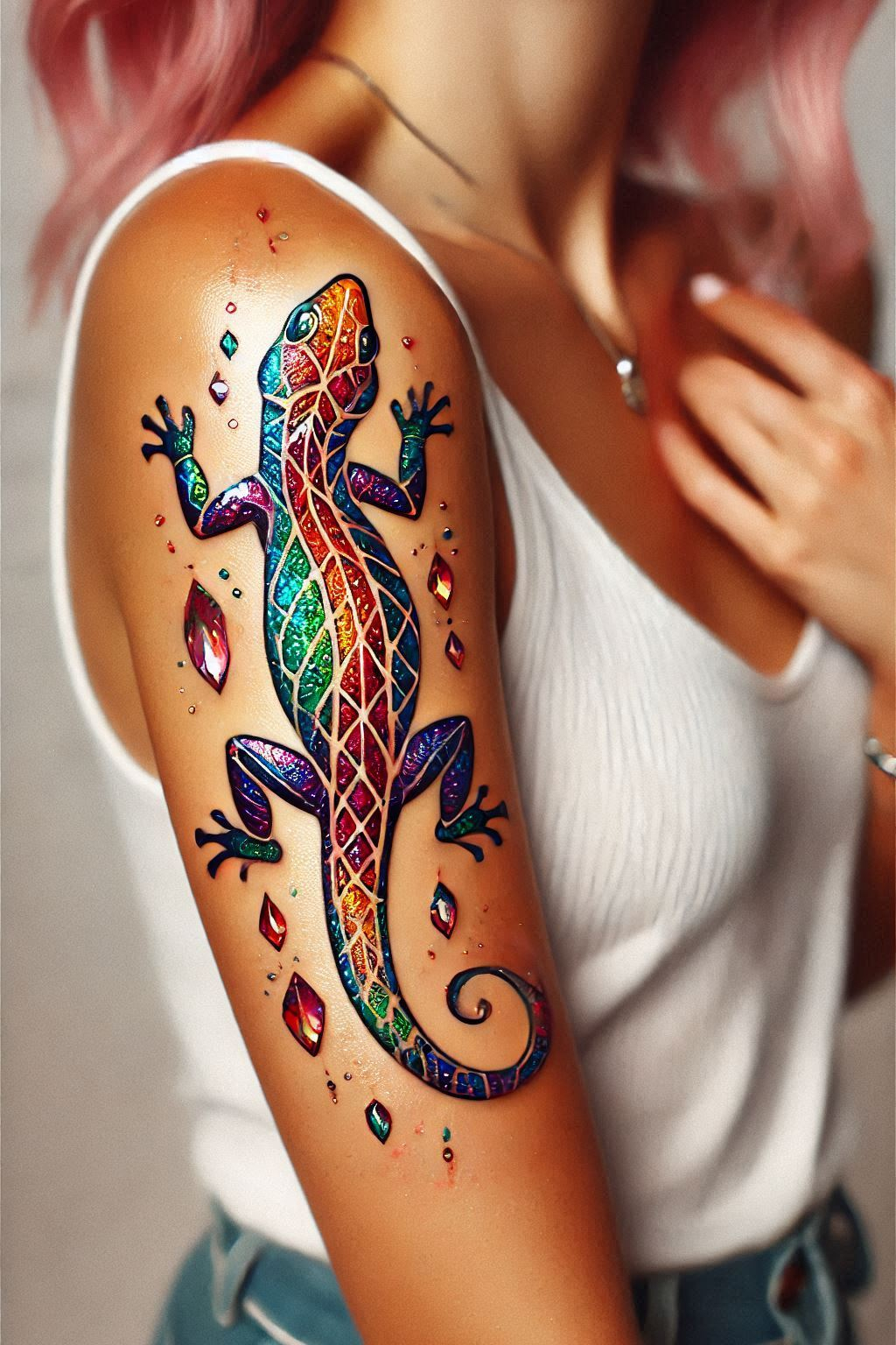 Stunning Reptile Tattoos: 88 Designs That Will Hypnotize | Pocoko Embrace your inner chameleon with these lizard-inspired reptile tattoos. Perfect for those who love to blend in with style!