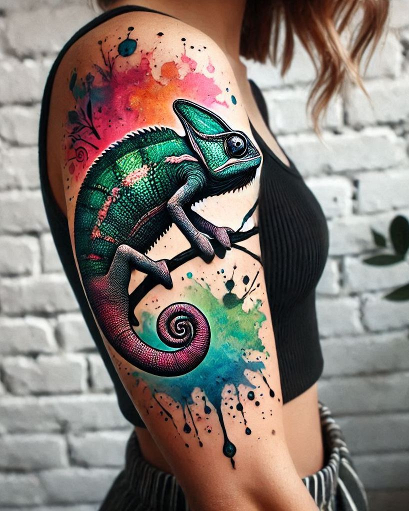 Stunning Reptile Tattoos: 88 Designs That Will Hypnotize | Pocoko Step into the wild with a lizard-inspired reptile tattoo. These designs are perfect for showing off your adventurous spirit!