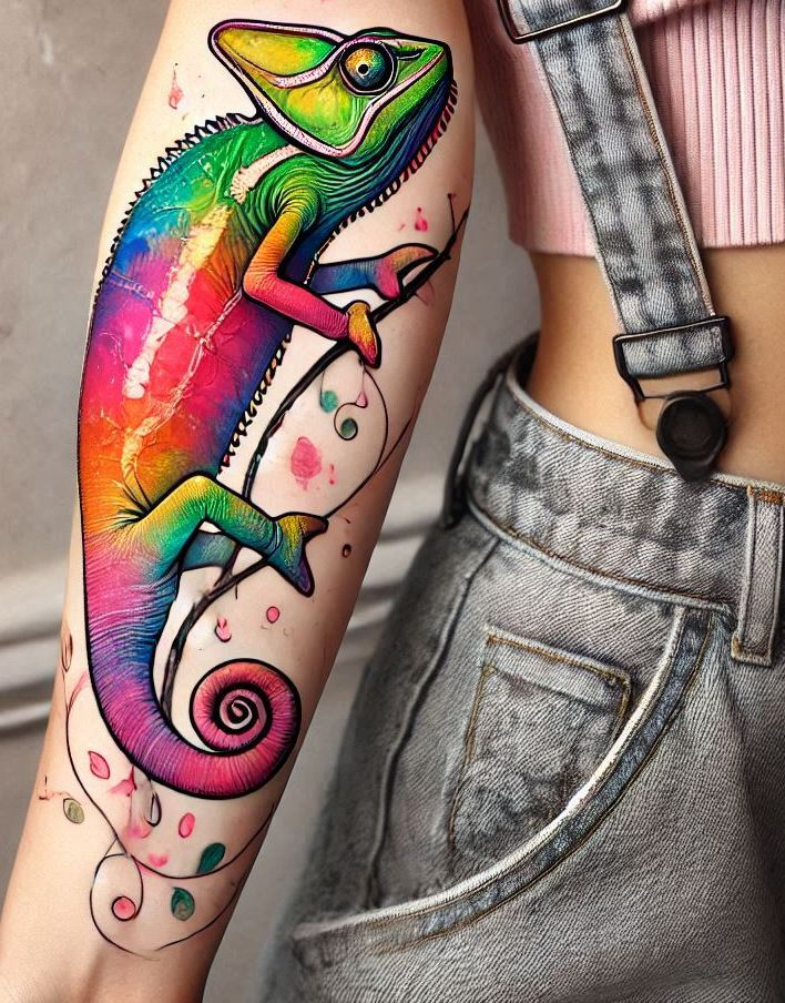 Stunning Reptile Tattoos: 88 Designs That Will Hypnotize | Pocoko Embrace the beauty of nature with these lizard-inspired reptile tattoos. Perfect for those who love a unique and intriguing look!