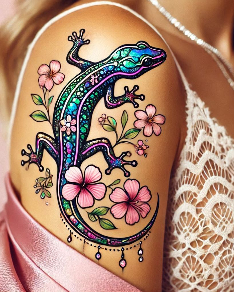 Stunning Reptile Tattoos: 88 Designs That Will Hypnotize | Pocoko Ready to stand out? These lizard-inspired reptile tattoos offer a unique and intriguing look that's sure to impress!